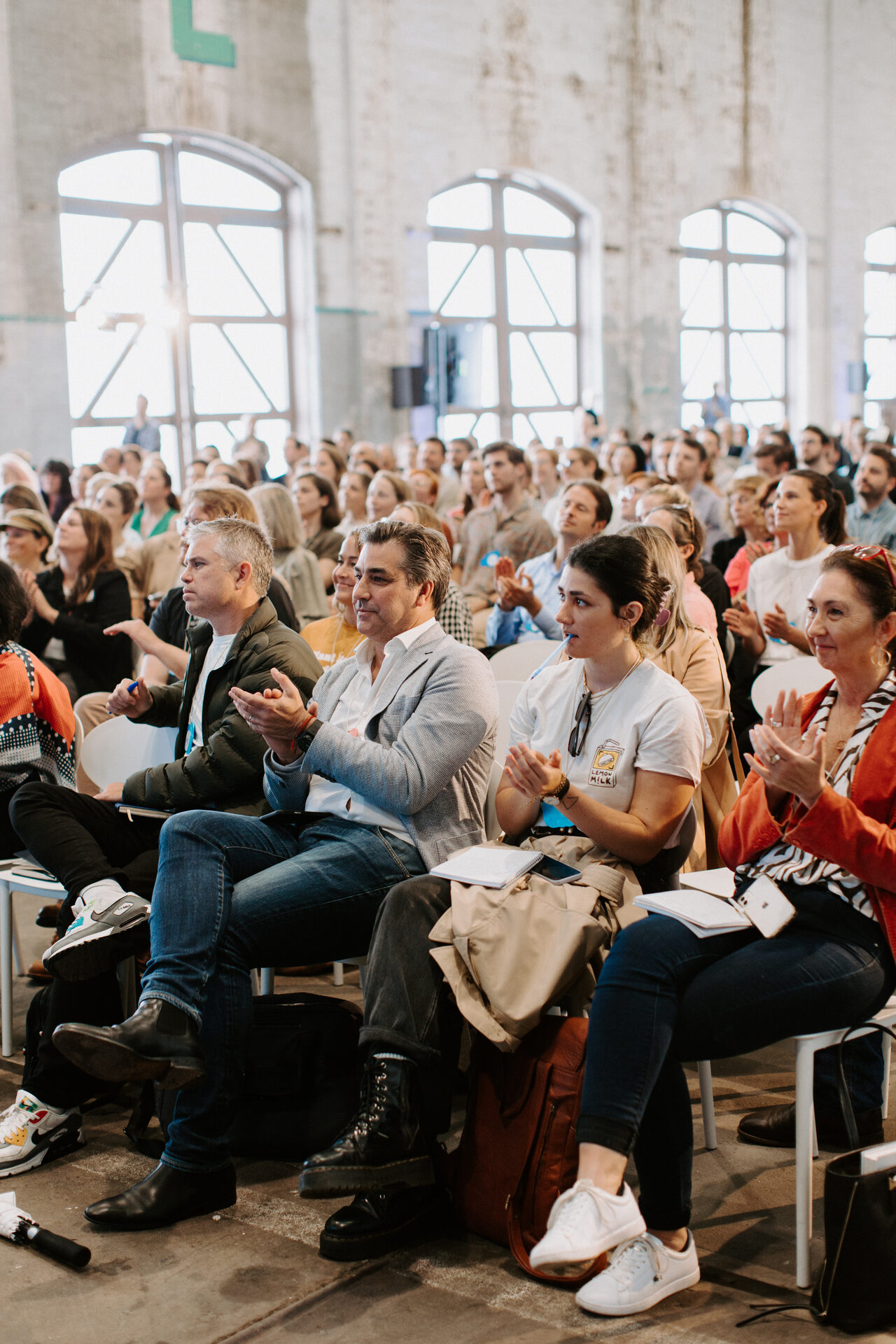 Audience at Pete's keynote
